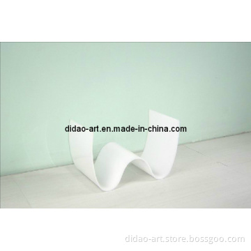 Acrylic Magazine Rack (AUB009-2)